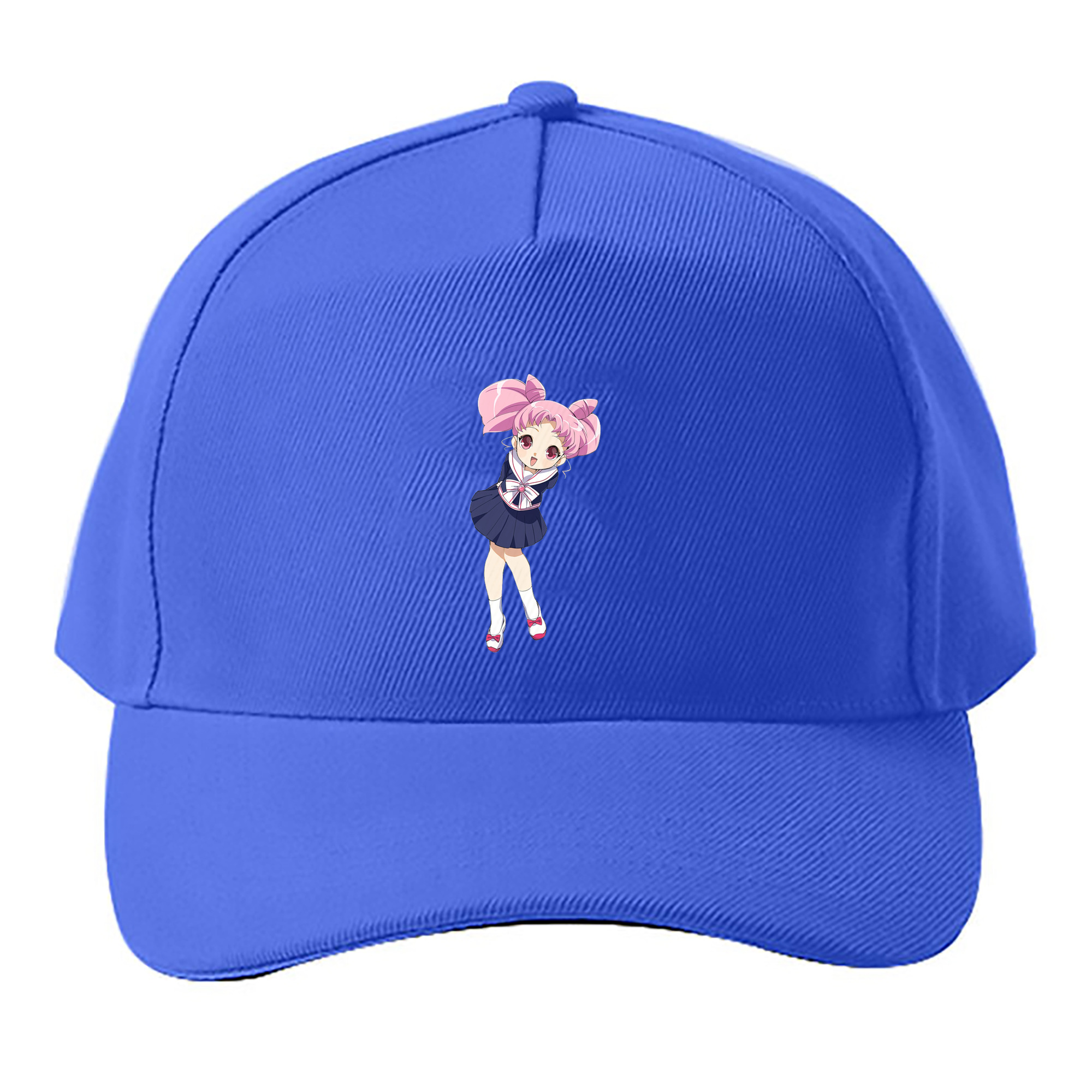 （画像用） 美少女戦士セーラームーン ちびうさ Sailor Moon Chibiusa Tsukino Usagi Small Lady Serenity ベースボールキャップ 綿100％ 男女兼用 帽子 スポーツ